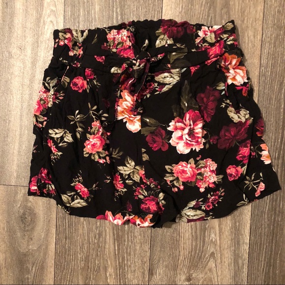 Ambiance Pants - Floral Shorts